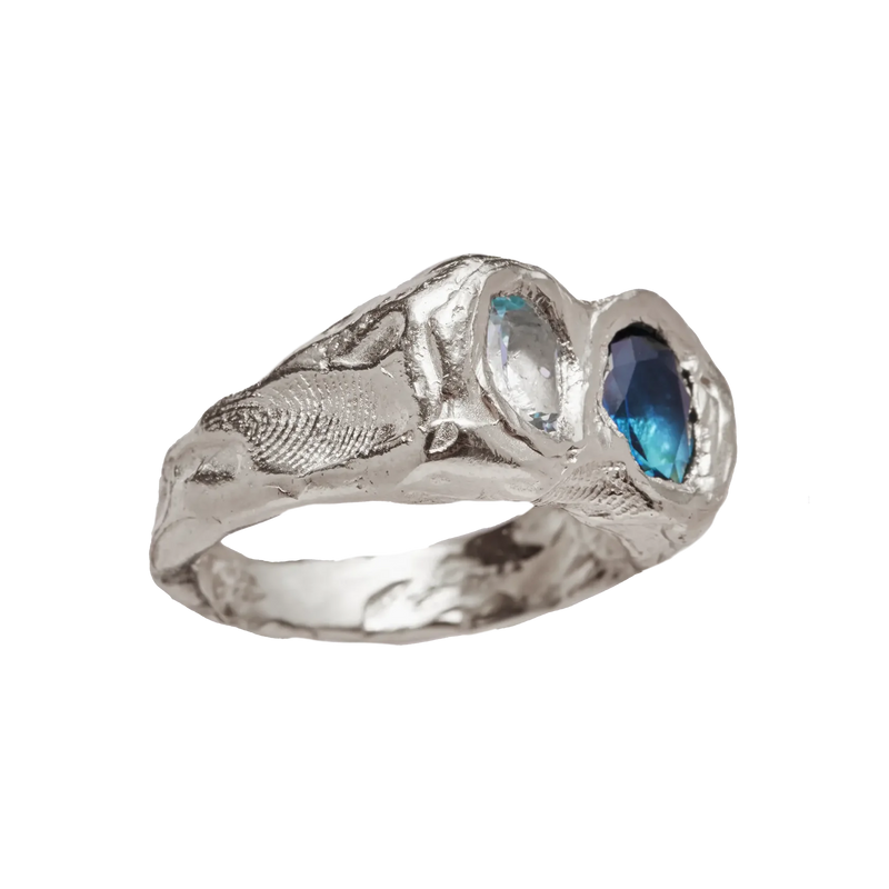 Forged Silver Ring