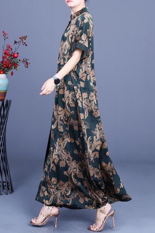 Pocket Short Sleeve Maxi Dress