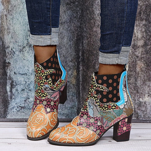 Vintage Inspired Orthopedic Boots
