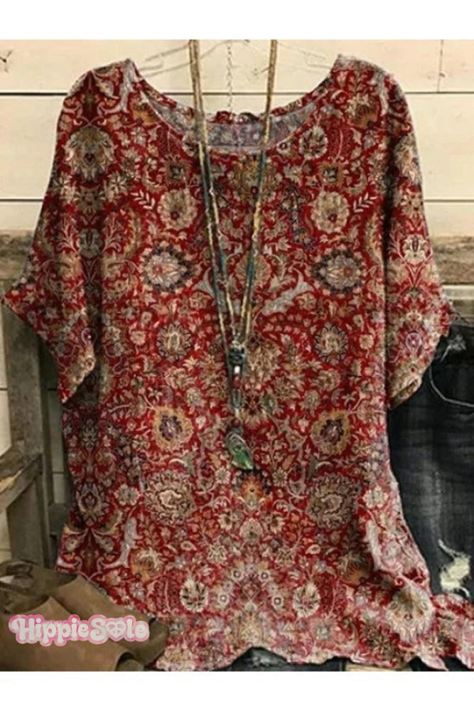 Timeless Vintage Style Top