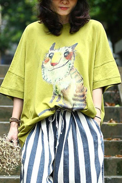 Limited Stock- Animal Printed Loose T-shirt