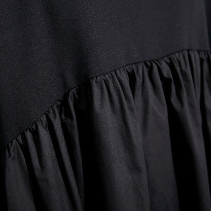 Purple Shift Dress Cotton Clothing Dress