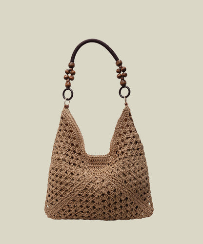 New Retro Hollow Out Knit Shoulder Bags