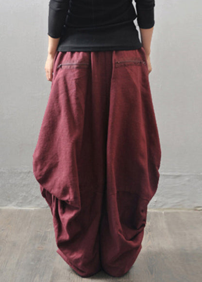 Mulberry Pockets Lantern Pants Spring