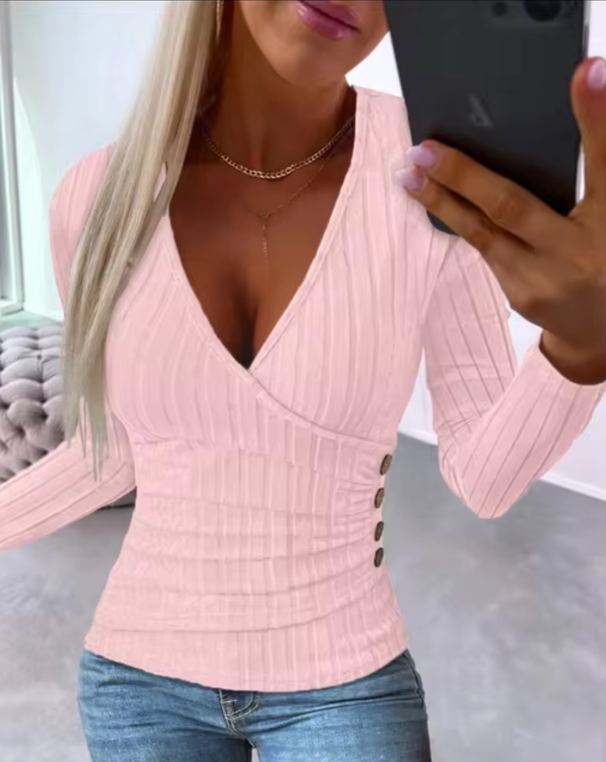 Gracefully Designed Sweater