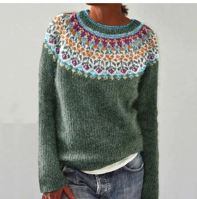 Grau / Floral