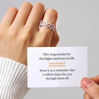 Double Highs&lows Ring