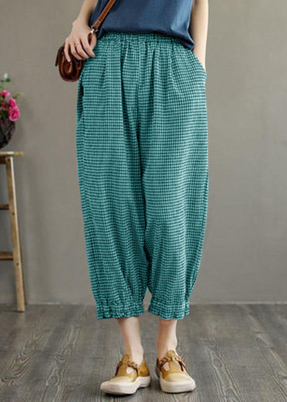 Yellow Pockets Summer Linen Pants