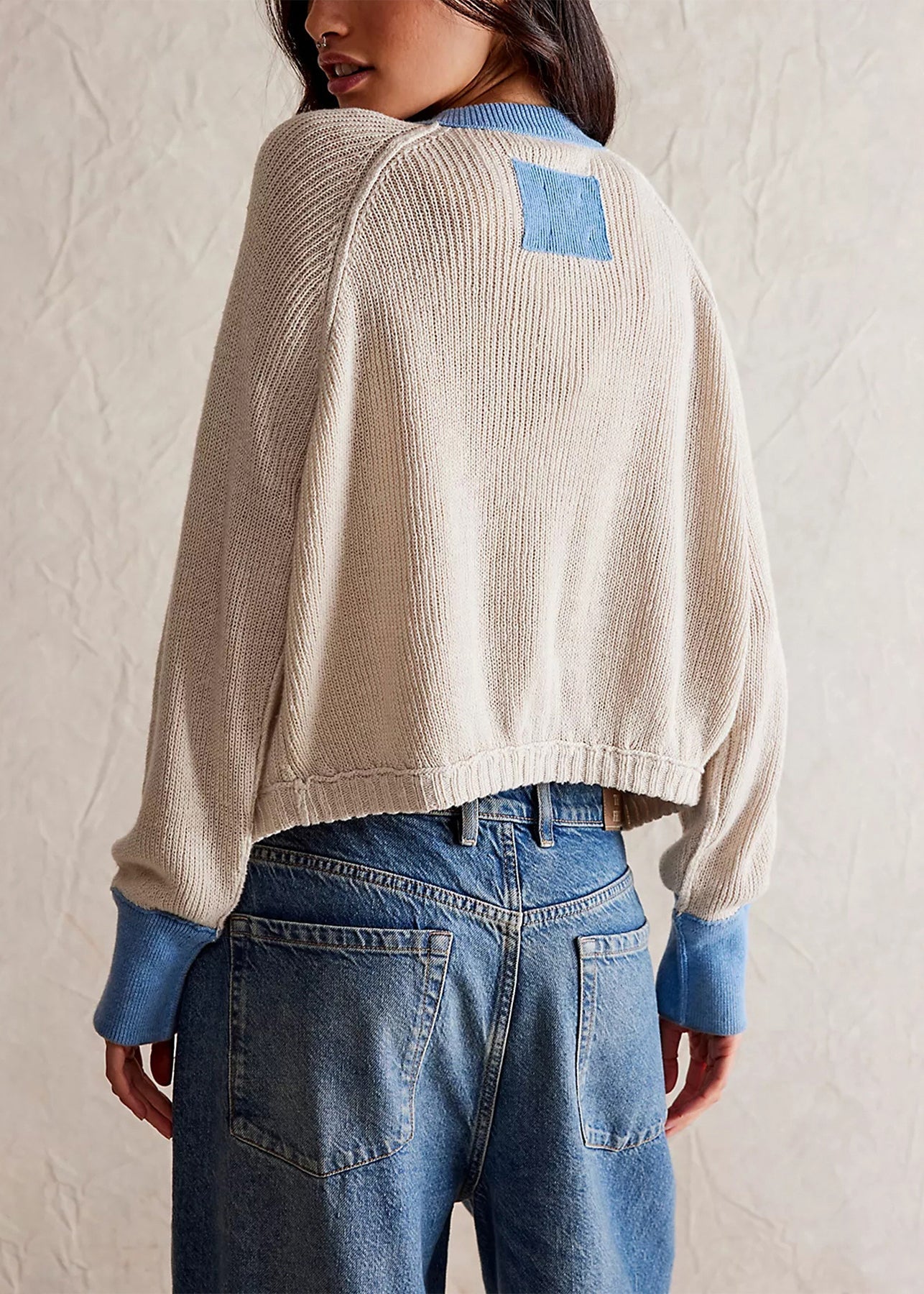Modern Coffee O Neck Button Knit Loose Cardigans Fall