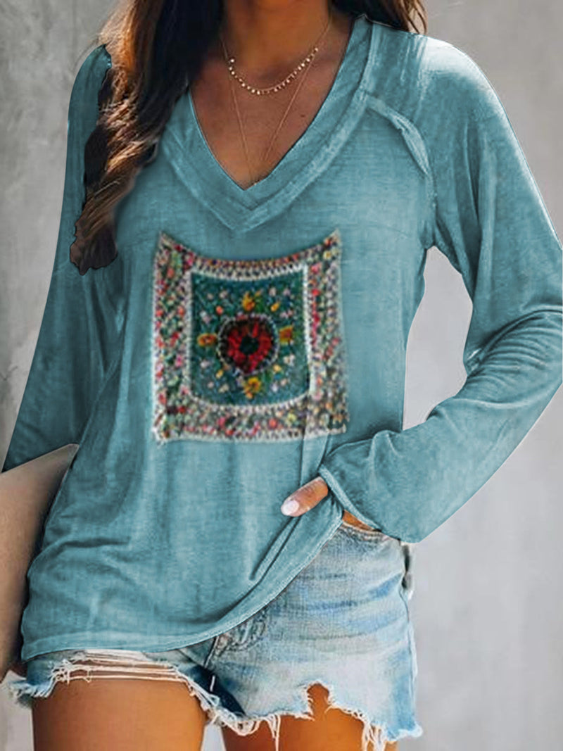 Timeless Vintage Style Top