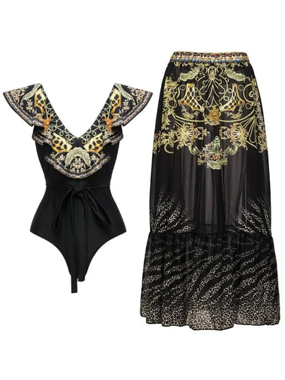 Umbrella Skirt Suit