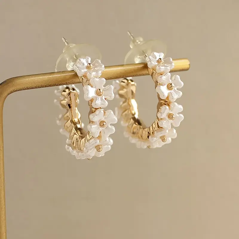 Gold Hoop Earrings
