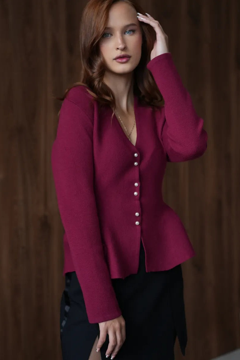 Gracefully Designed Cardigan