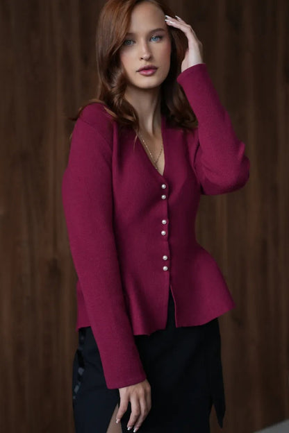 Gracefully Designed Cardigan