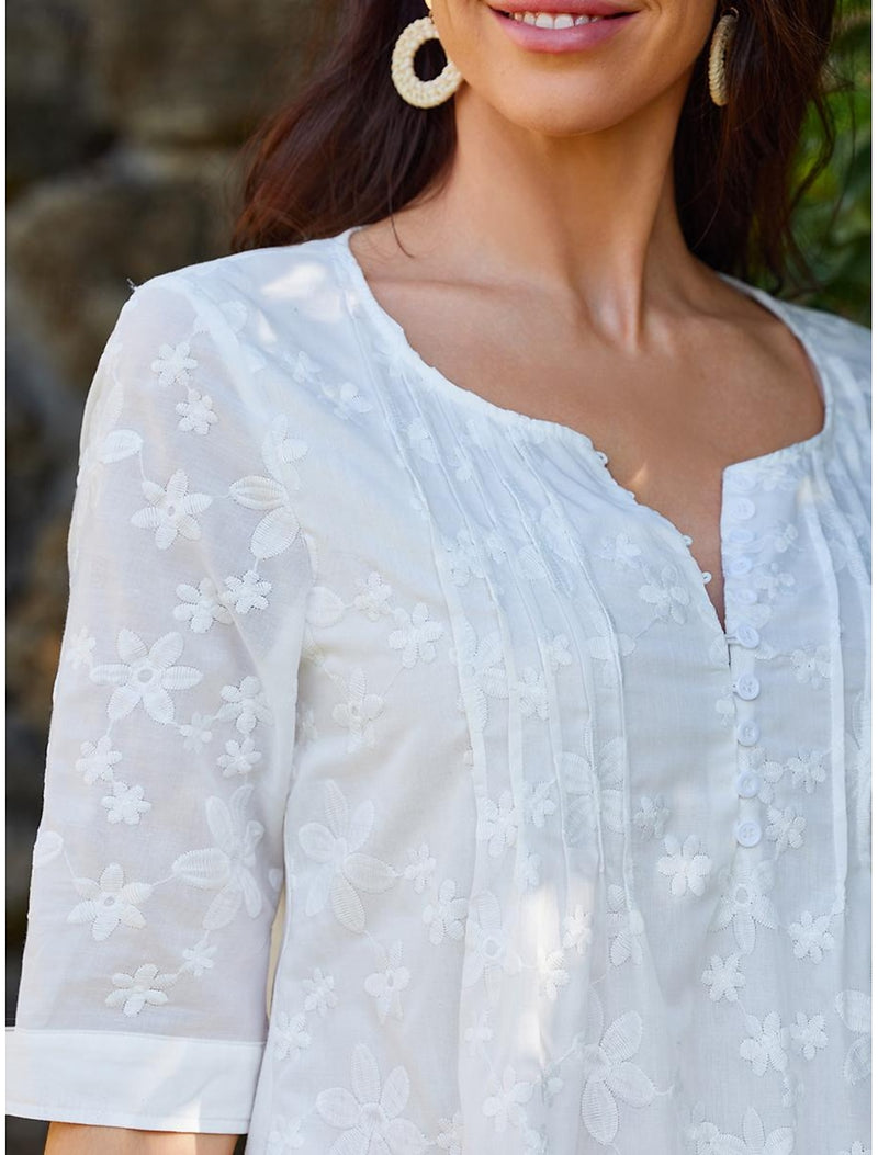 Cotton Linen Dress