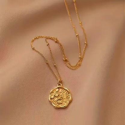 Peony Charm Necklace