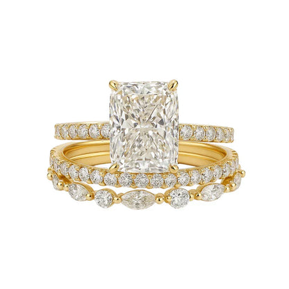 Jaily 3pc Wedding Ring Set
