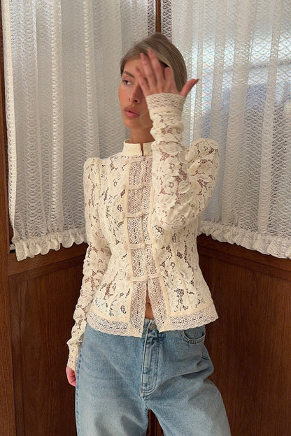 Timeless Vintage Style Blouse