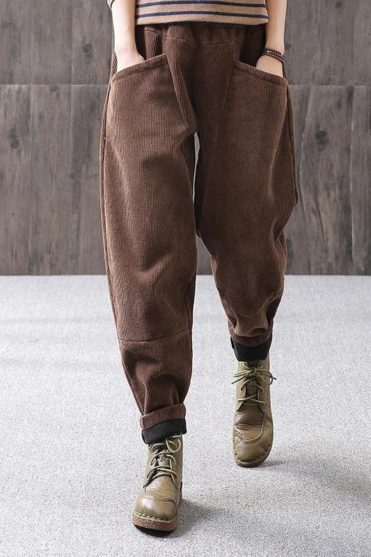 Limited Stock- Winter Warm Corduroy Pants
