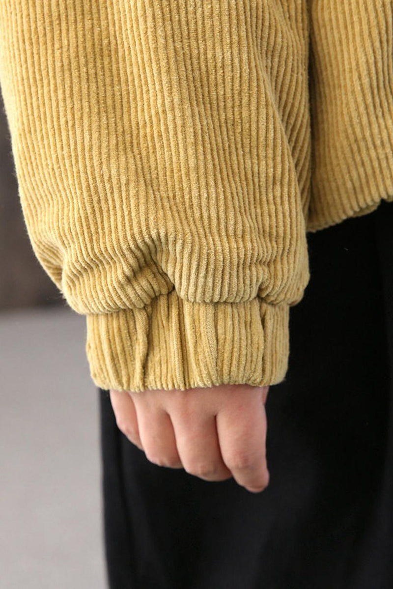 Loose Large Size Coat,corduroy Coat Coat,corduroy Loose Coat