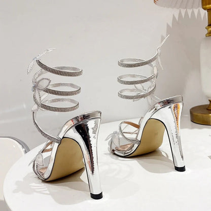 A Vintage Style Heels with Delicate Timeless Details