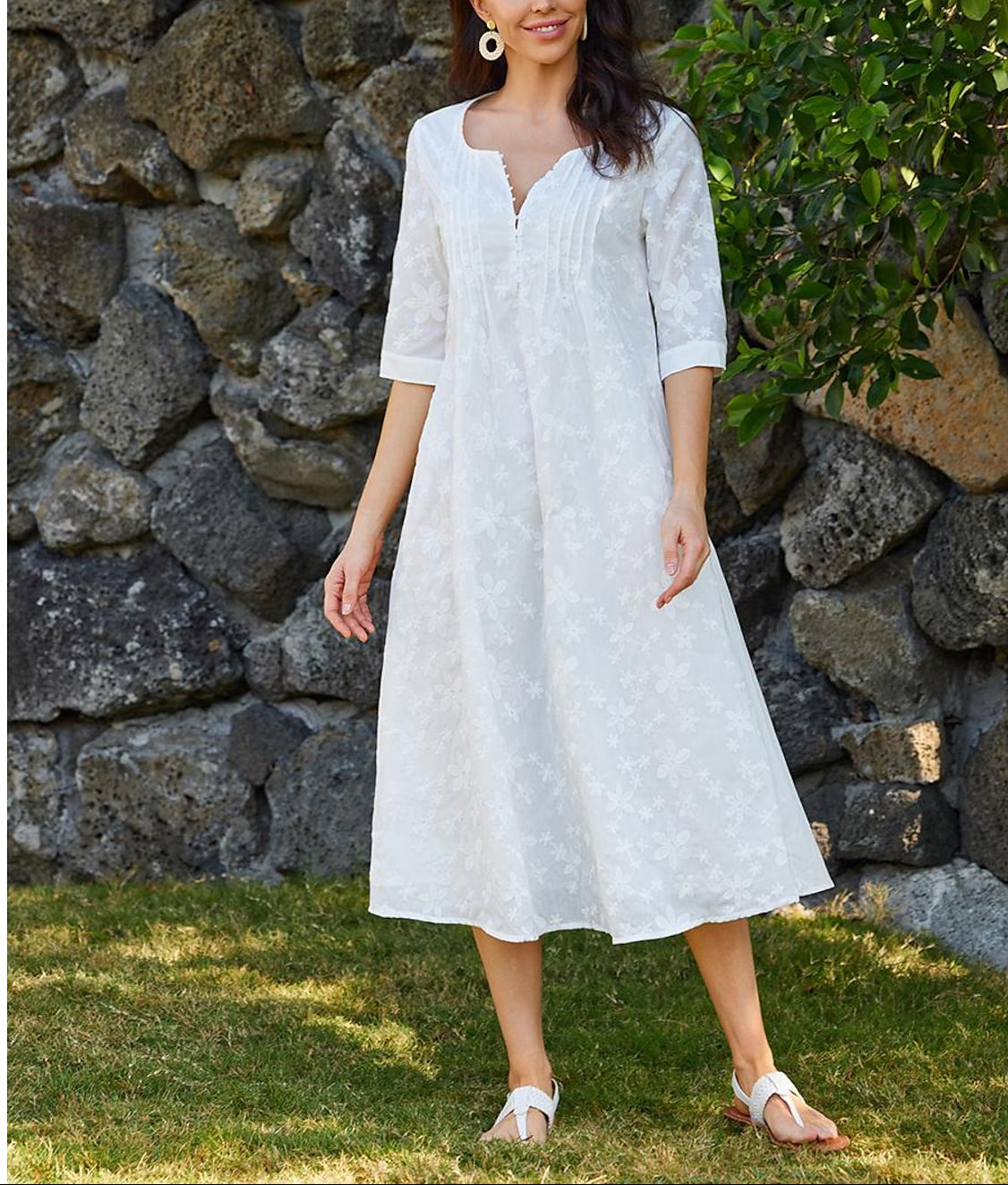 Cotton Linen Dress