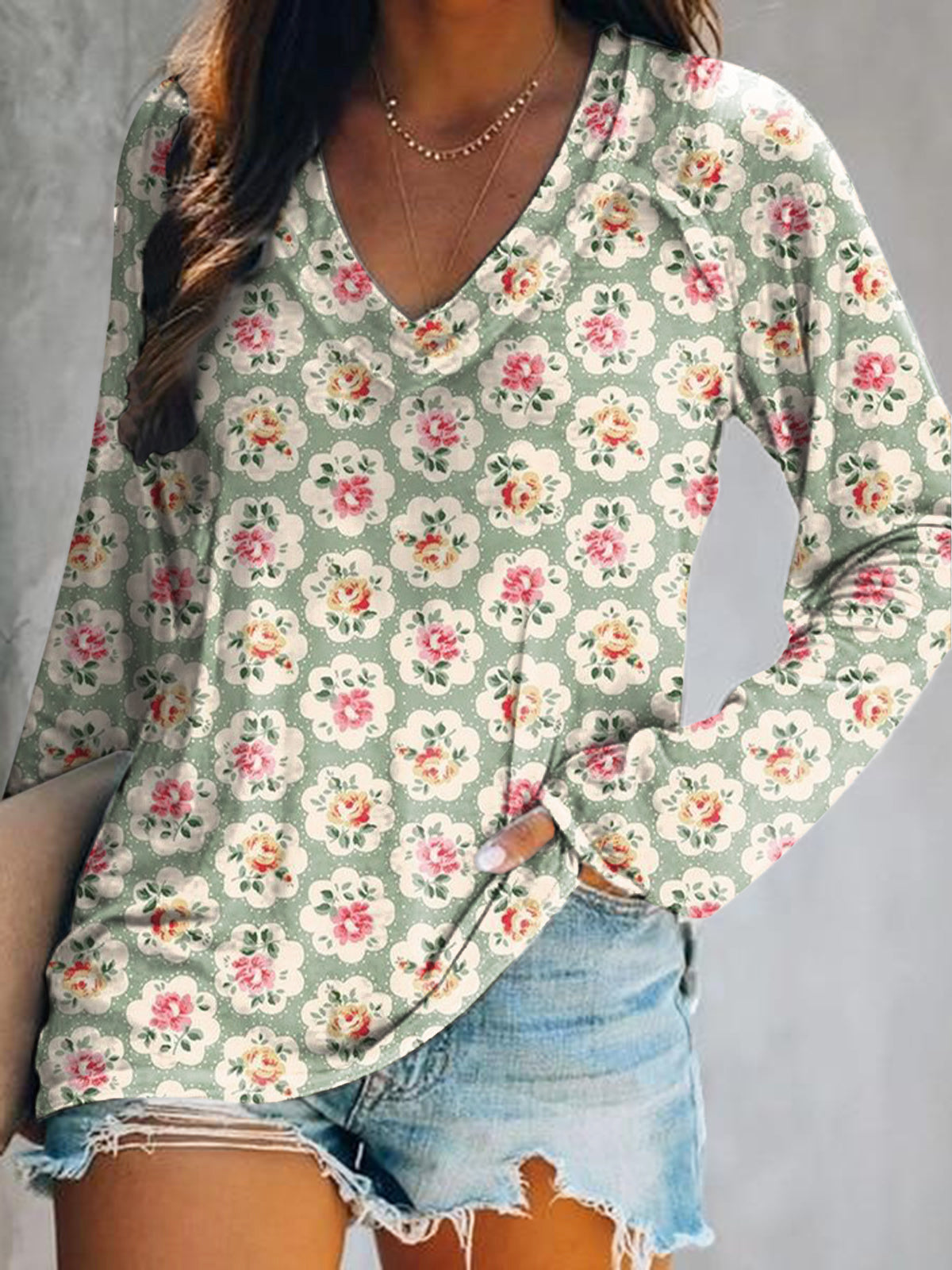 Timeless Vintage Style Top