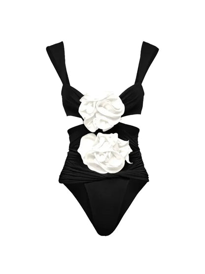 Suspenders Swimsuit