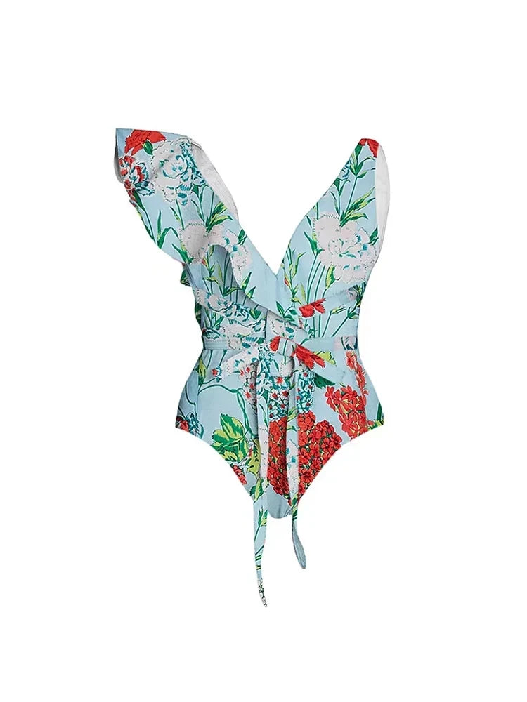 Ruffle Swimsuit