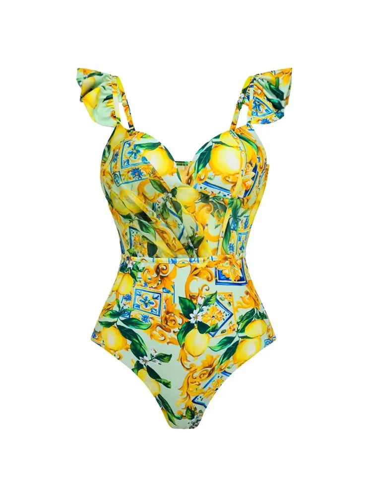 Ruffle Swimsuit