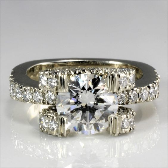 Silver Glass Ring