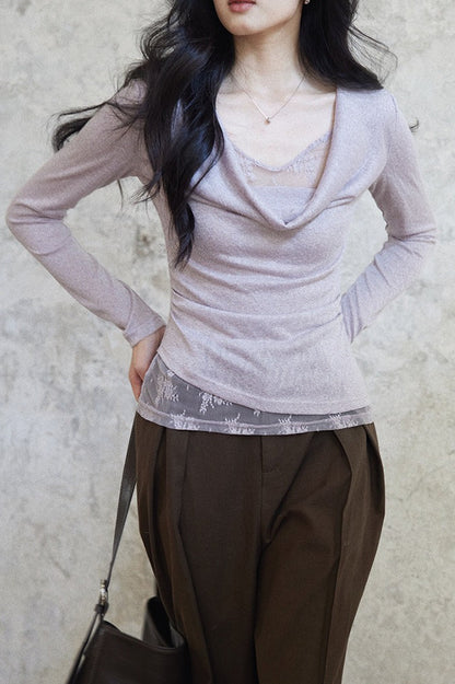 Timeless Vintage Style Top