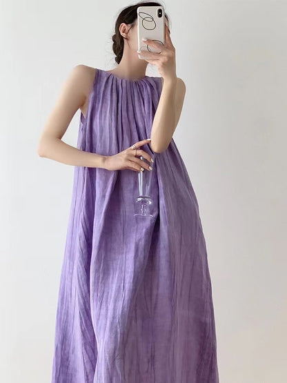 Purple Tank Dress