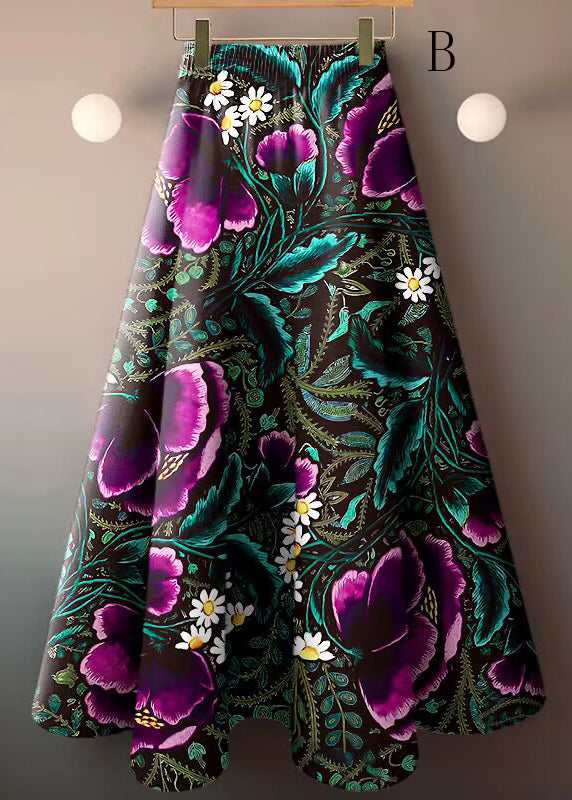 And Versatile High Waisted Ice Silk Skirt for Summer