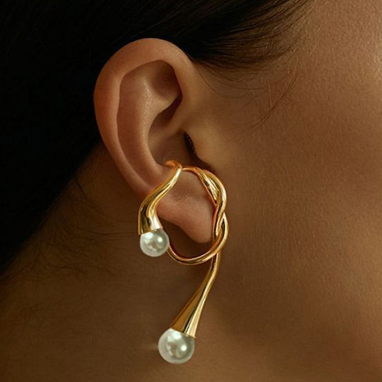 Irregular Pearl Earrings