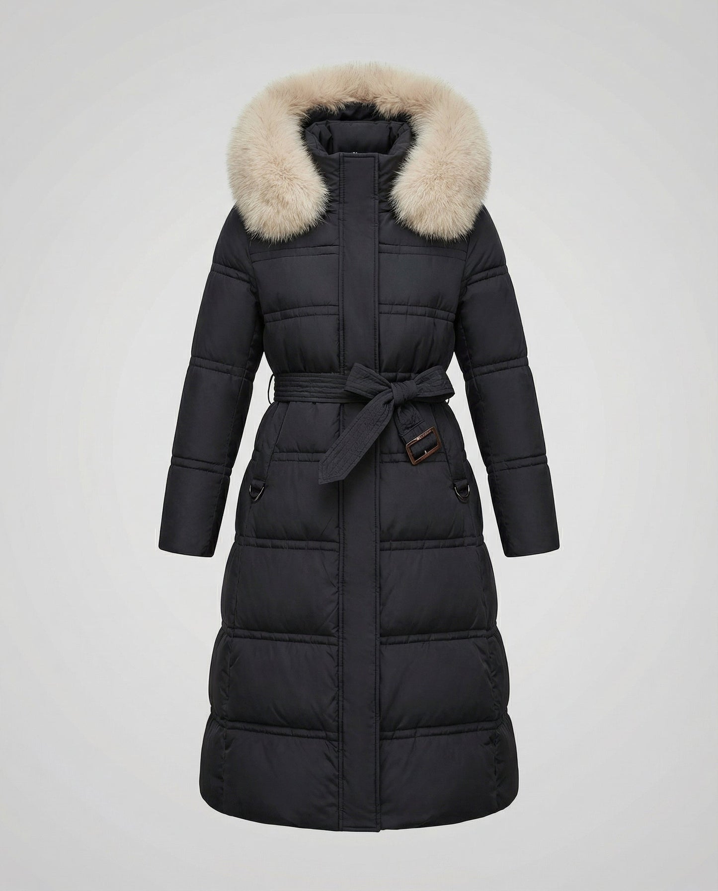 Schwarz mit Beige