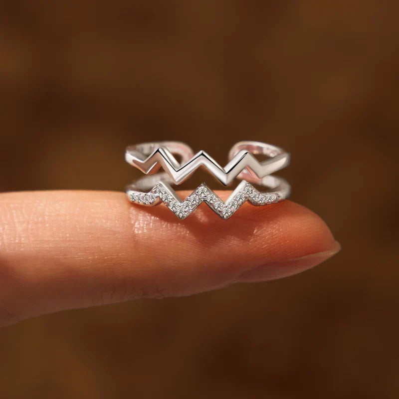Double Highs&lows Ring