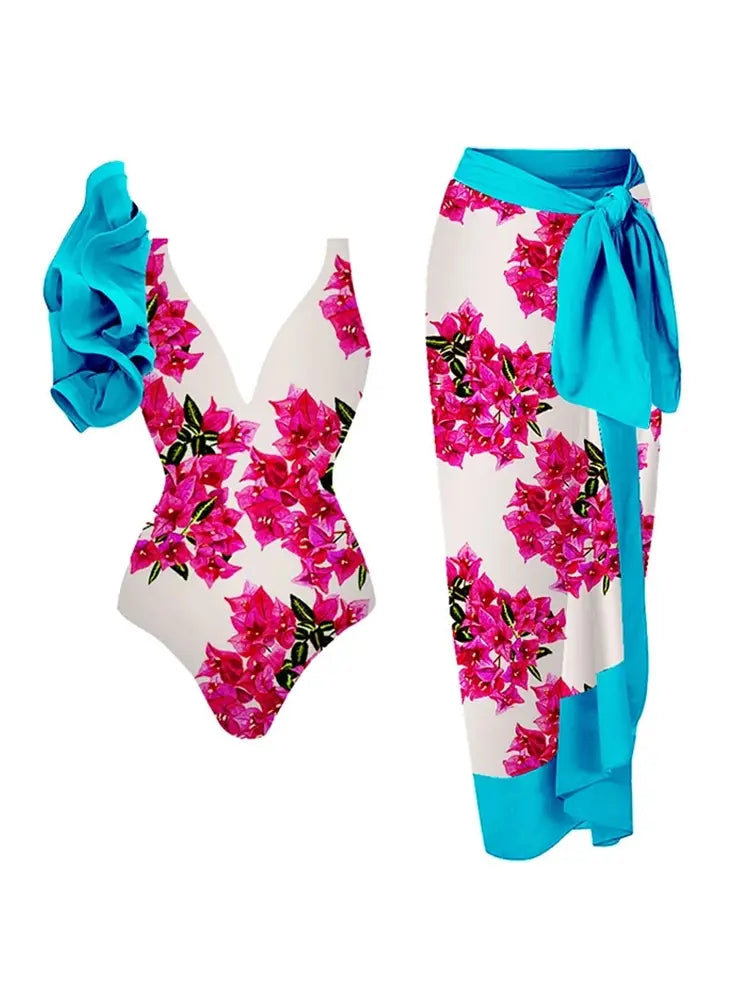 Wrap Skirt Set