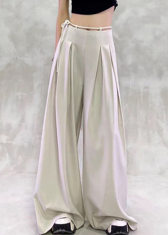 Apricot Pockets Summer Spandex Pants High Waist