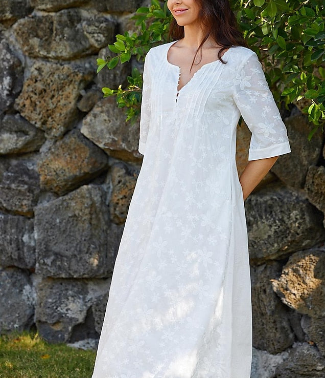 Cotton Linen Dress