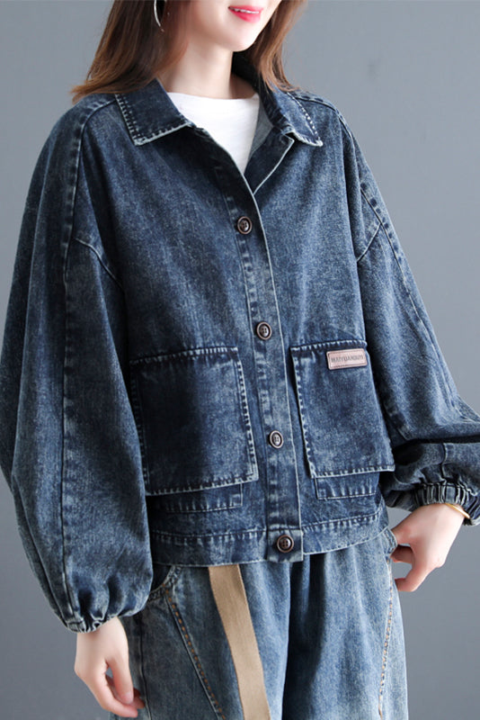 Tooling Loose Short Jacket Denim Jacket