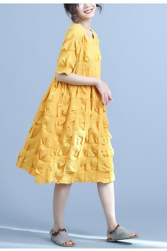 Cotton Dresses Summer Loose Clothes
