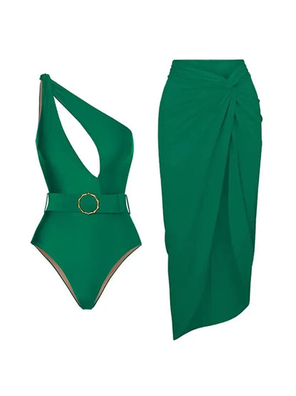 One-Shoulder Set