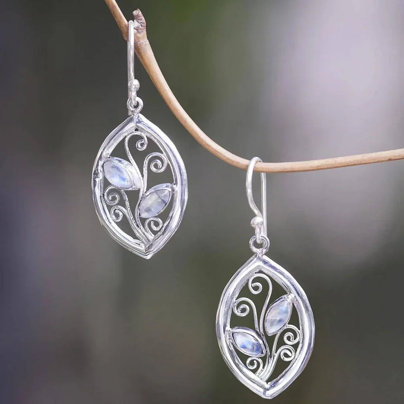 Zirconia Ivy Earrings