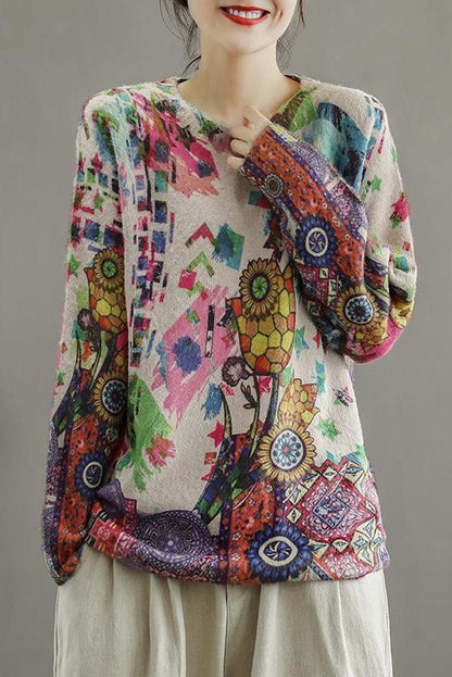 Knitted Sweater Cotton Sweater