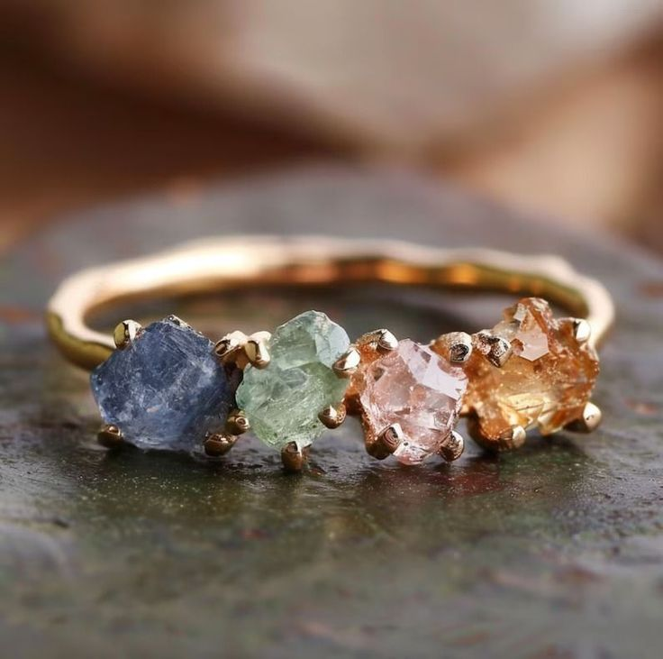 Colorful Stones Ring