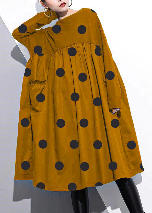 Purple Shift Dress Cotton Clothing Dress