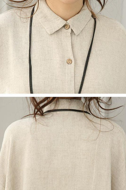 Limited Stock- Simple Loose Pure Color Shirt