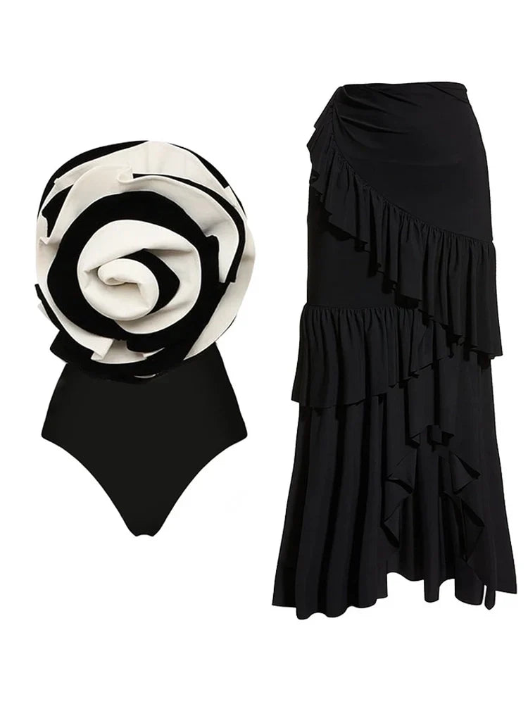 Ruffle Suit