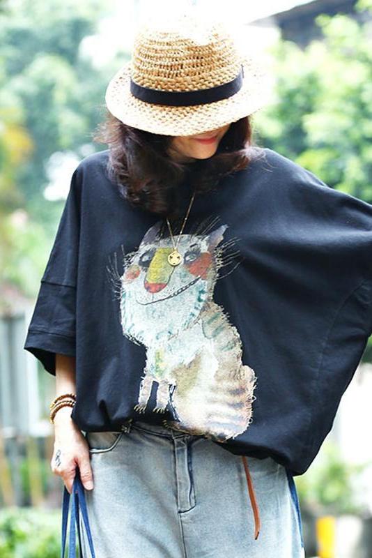 Limited Stock- Animal Printed Loose T-shirt